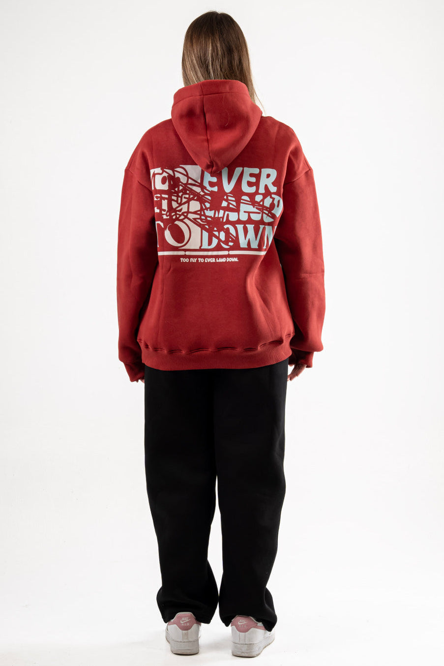 Brick burgundy hoodie