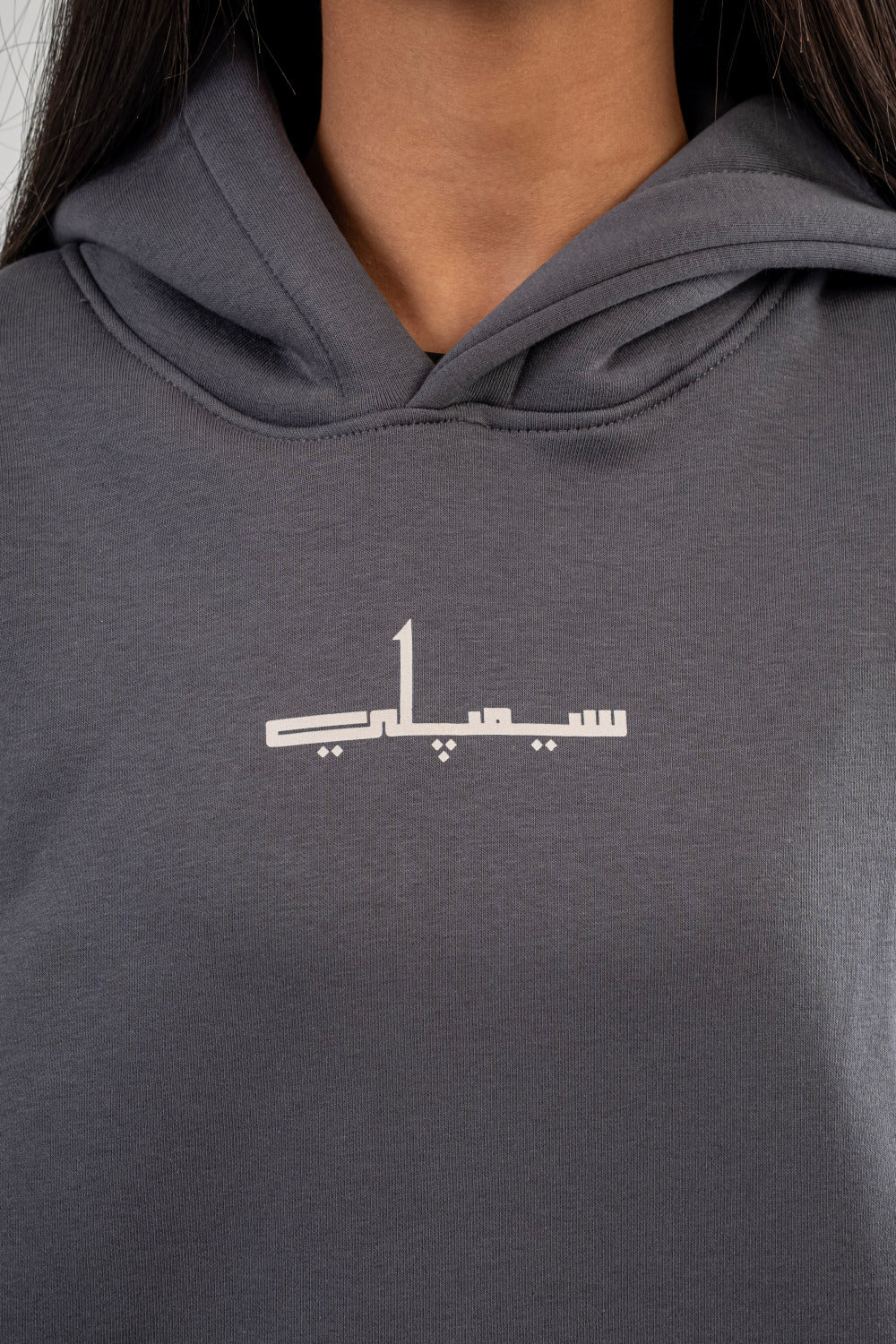 Dark grey -ELWSADA- hoodie