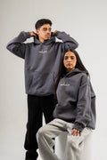 Dark grey -ELWSADA- hoodie